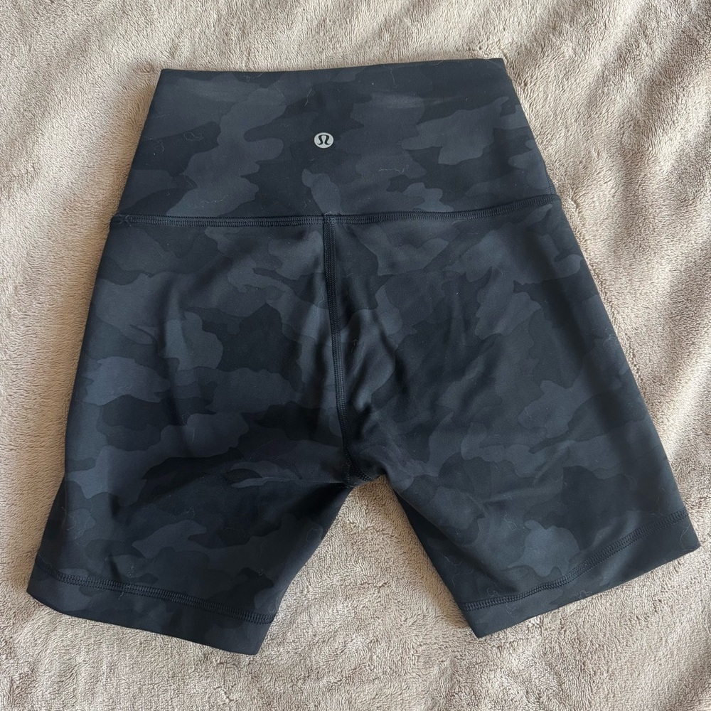 lululemon athletica Black Camo Align Shorts